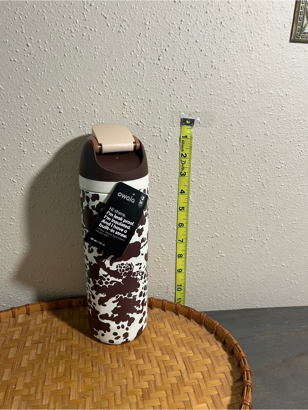 BNWT Owala 24 oz stainless steel special edition- Cowgirl Core 🐄 - Picture 2 of 9